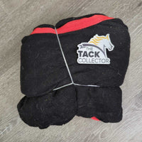 Fleece Quarter Sheet, tail *gc, clumpy, clean, hairy, mnr residue & stains, older
