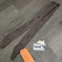 Nylon Off Billet Latigo *fair, stains, rubs, torn hole, dirty, frayed eges
