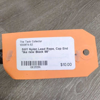 Stiff Nylon Lead Rope, Cap End *like new

