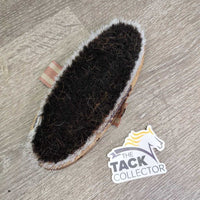 Short Bristle Body Brush, handle *gc/fair, clean, v.scraped & peeled edges, loose nail, stains
