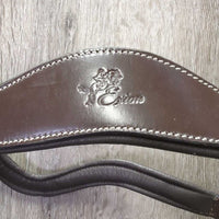 Rsd/Padded Monocrown Bridle, Anatomical Drop Noseband, Braided Reins, tag *new
