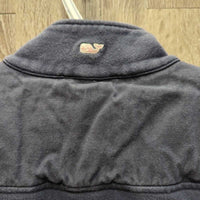 Sweatshirt "WEC", 1/4 Zip up *gc/fair, faded, rubs, hairy, stiff?shrunk back shoulders
