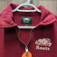 Hvy Sweatshirt, 1/4 Zip Up *gc, faded, rubs, pills
