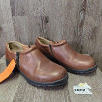 Leather Shoes, Side Zips *vgc, clean, mnr scuffs, rubs & scratches
