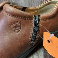 Leather Shoes, Side Zips *vgc, clean, mnr scuffs, rubs & scratches
