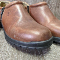 Leather Shoes, Side Zips *vgc, clean, mnr scuffs, rubs & scratches
