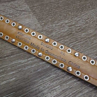 Western Belt, Tooled Buckle *gc, mnr snags, threads & pulled threads, missing bling
