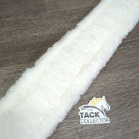 Fleece & Nylon Girth, 2x els *vgc, clean, rubs, mnr hair, clumpy, els: stained, puckered
