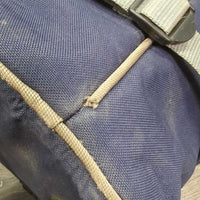 Tall Padded Boot Bag, Shoulder Strap *gc, older, dirt, stiff zippers, mnr rubs, stains, fading
