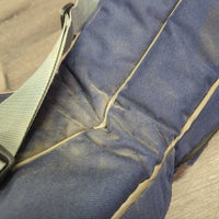 Tall Padded Boot Bag, Shoulder Strap *gc, older, dirt, stiff zippers, mnr rubs, stains, fading
