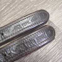 Pr Wide Stability Stirrup Leathers *xc/vgc, mnr dents, rubs, scuffs & creases, clean
