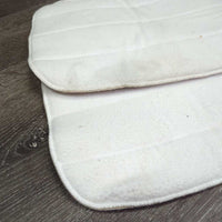 2 Fleece No Bow Leg Quilts *gc, clean, mnr stains, creases, hair, pills & rubs
