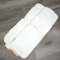 2 Fleece No Bow Leg Quilts *gc, clean, mnr stains, creases, hair, pills & rubs

