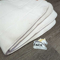 2 Fleece No Bow Leg Quilts *gc, clean, mnr stains, creases, hair, pills & rubs
