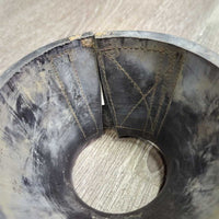Pr Ribbed Velcro Bell Boots *gc, dirty, film
