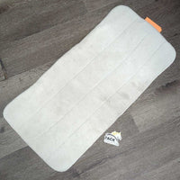 1 Fleece No Bow Leg Quilt *fair, clean, dingy, undone stitching, thin, mnr hair, stains, creases, v.pilly, threads
