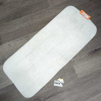 1 Fleece No Bow Leg Quilt *gc/fair, clean, dingy, thin, mnr hair, stains, creases, pilly, threads
