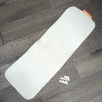 1 Fleece No Bow Leg Quilt *gc/fair, clean, dingy, thin, mnr hair, stains, creases, pilly, threads
