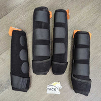 Front & Hind Closed Sports Boots, velcro *like new, clean, mnr hair
