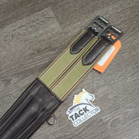 Padded Sm Belly Girth, 2x els, x3 d rings *xc, mnr scuffs, stain, rust
