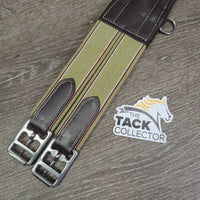 Padded Sm Belly Girth, 2x els, x3 d rings *xc, mnr scuffs, stain, rust

