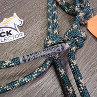 Thick Stiff Nylon Rope Halter *xc/like new, shortened knot
