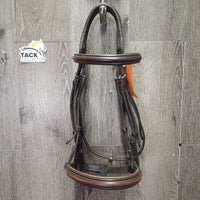 Rsd Padded Monocrown Bridle *vgc, clean, rubs, faded, edge scrapes, creases & dents
