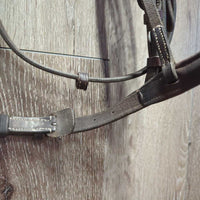 Rsd Padded Monocrown Bridle *vgc, clean, rubs, faded, edge scrapes, creases & dents
