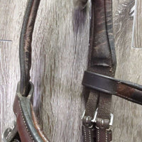 Rsd Padded Monocrown Bridle *vgc, clean, rubs, faded, edge scrapes, creases & dents
