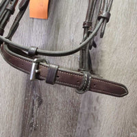 Rsd Padded Monocrown Bridle *vgc, clean, rubs, faded, edge scrapes, creases & dents
