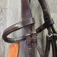 Rsd Padded Monocrown Bridle *vgc, clean, rubs, faded, edge scrapes, creases & dents
