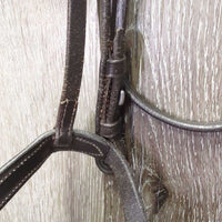 Rsd Bridle *gc/fair, NO Flash, scratches, creases, scrapes, rubs, UNSTITCHED cheek , stiff
