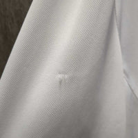 LS Sun Show Shirt, 1/3 Snap Up, mesh sleeves *gc, mnr snags, runs, pulled pit seams, puckers, rubs, pills

