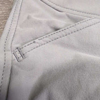 Full Seat Sticky Breeches *gc, pills, rubs, stains, seat: v.rubbed & pilly, unstitched seam, older, puckered, curled waist

