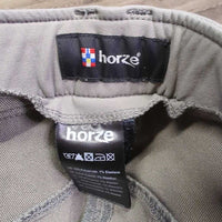 Full Seat Sticky Breeches *gc, pills, rubs, stains, seat: v.rubbed & pilly, unstitched seam, older, puckered, curled waist
