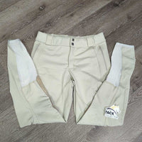 Breeches *gc, pills, stains, puckers, snags, seat rubs & pills, unstiched seam edge
