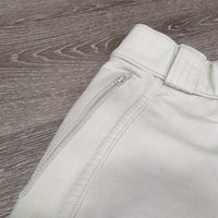 Breeches *gc, pills, stains, puckers, snags, seat rubs & pills, unstiched seam edge

