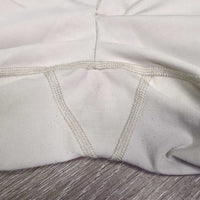 Breeches *gc, pills, stains, puckers, snags, seat rubs & pills, unstiched seam edge
