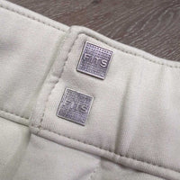 Breeches *gc, pills, stains, puckers, snags, seat rubs & pills, unstiched seam edge
