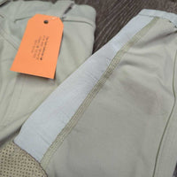 Breeches *gc, pills, stains, puckers, snags, seat rubs & pills, unstiched seam edge

