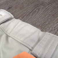 Breeches *gc, pills, stains, puckers, snags, seat rubs & pills, unstiched seam edge
