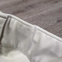 Breeches *gc, pills, stains, puckers, snags, seat rubs & pills, unstiched seam edge
