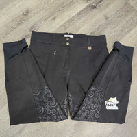 Full Seat Sticky Breeches *vgc, hair, pilly inside, seam puckers, faded
