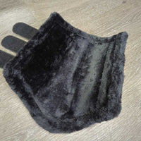 Pr Fleece Lined Closed Front Boots *like new, v.mnr paint, cracking logo
