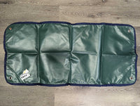 Hanging Stall Bandage Holder, piping *like new/xc, clean, folds, mnr stains & scrapes
