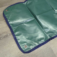 Hanging Stall Bandage Holder, piping *like new/xc, clean, folds, mnr stains & scrapes
