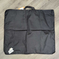 Half Length Cordura & Plastic Garment Bag, zipper Top *xc, clean, mnr dirt?film
