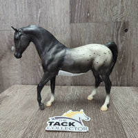 #62032 Black Blanket Appaloosa, 0 foal *vgc, mnr scuffs, residue
