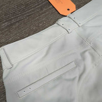 Euro Seat Breeches, Bling *gc, stains, v.discolored & stained seat & legs

