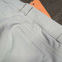 Euro Seat Breeches, Bling *gc, stains, v.discolored & stained seat & legs
